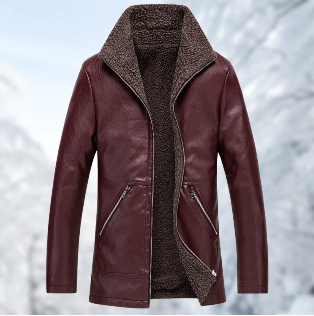 FLO - Stylische und elegante Lederjacke