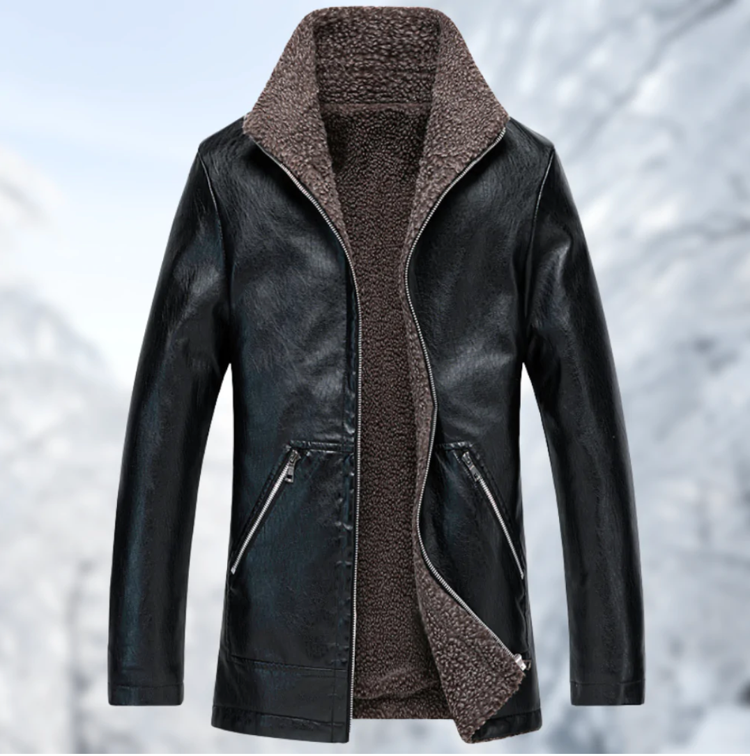 FLO - Stylische und elegante Lederjacke