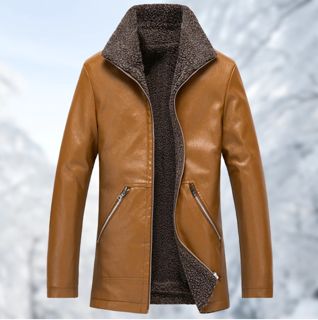 FLO - Stylische und elegante Lederjacke
