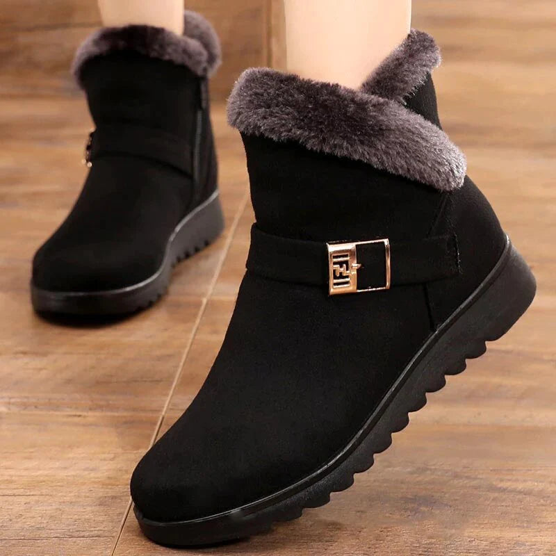 JENNI - Stylische und bequeme Lederboots mit warmem Innenfutter