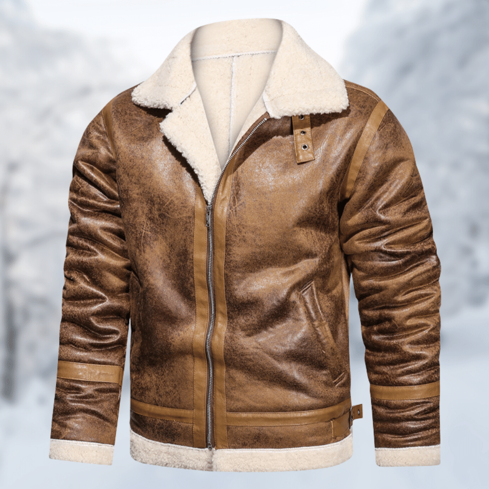 JACK - Die einzigartige und kuschelig warme Lederjacke