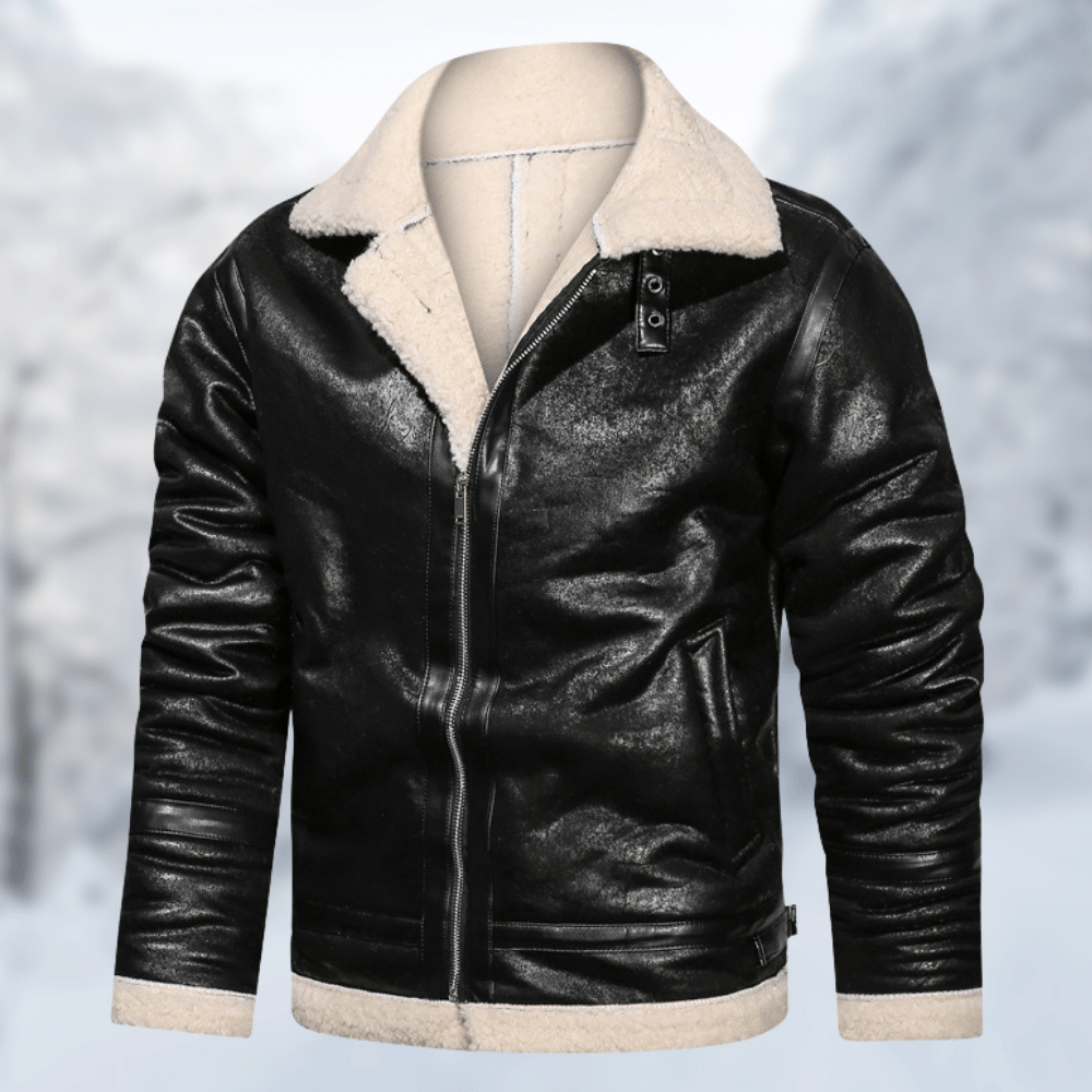 JACK - Die einzigartige und kuschelig warme Lederjacke