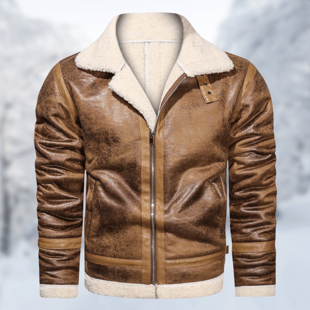JACK - Die einzigartige und kuschelig warme Lederjacke