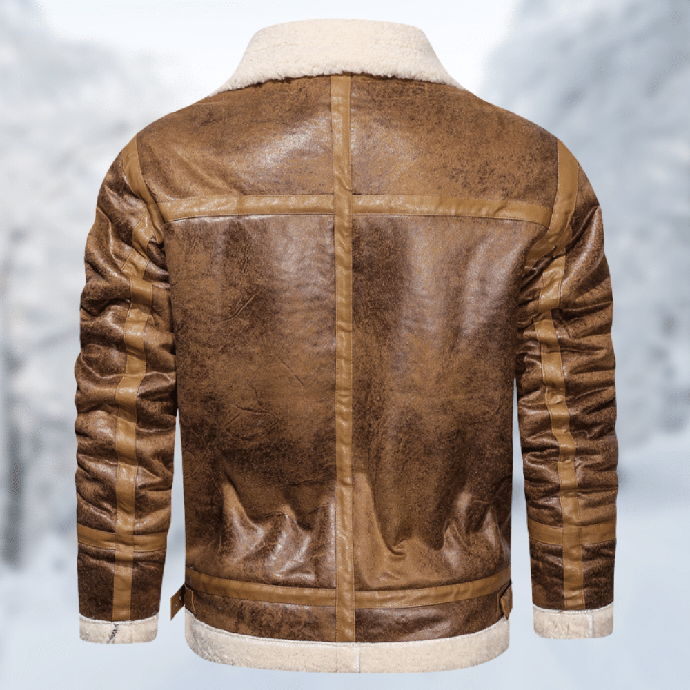 JACK - Die einzigartige und kuschelig warme Lederjacke