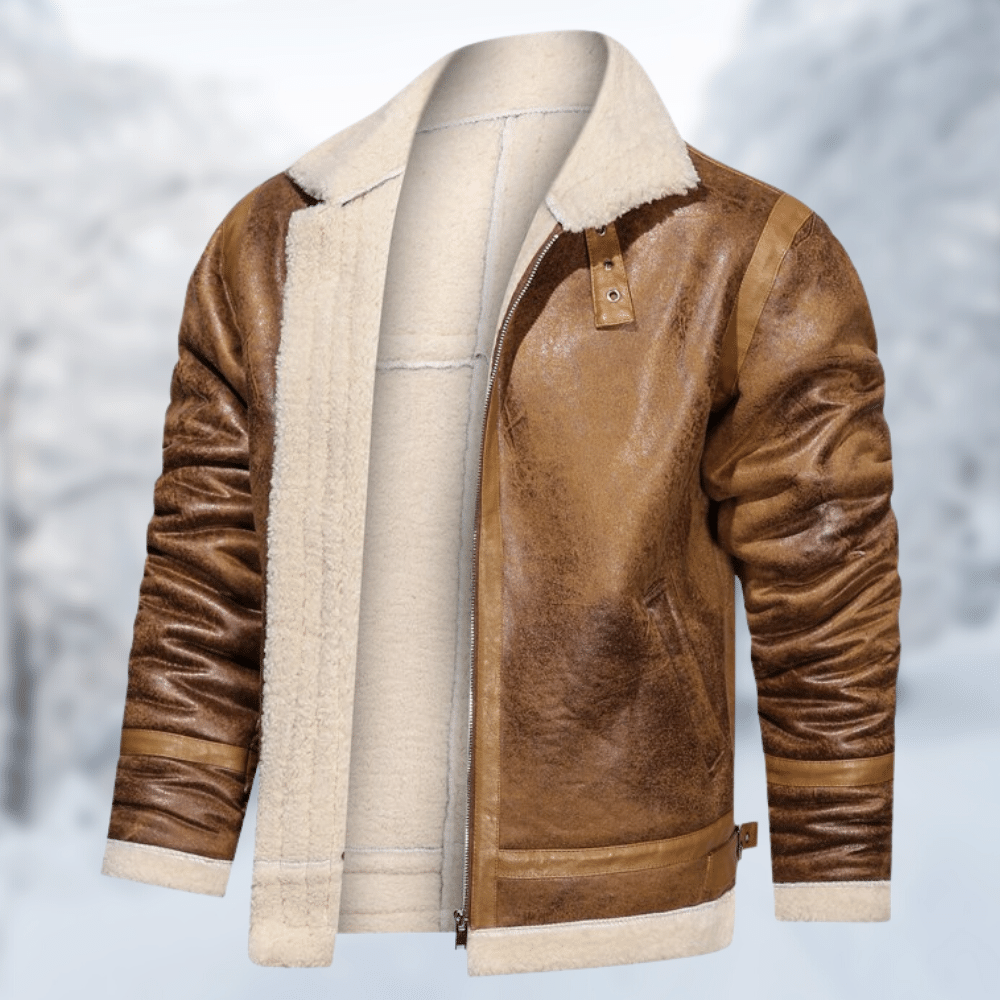 JACK - Die einzigartige und kuschelig warme Lederjacke