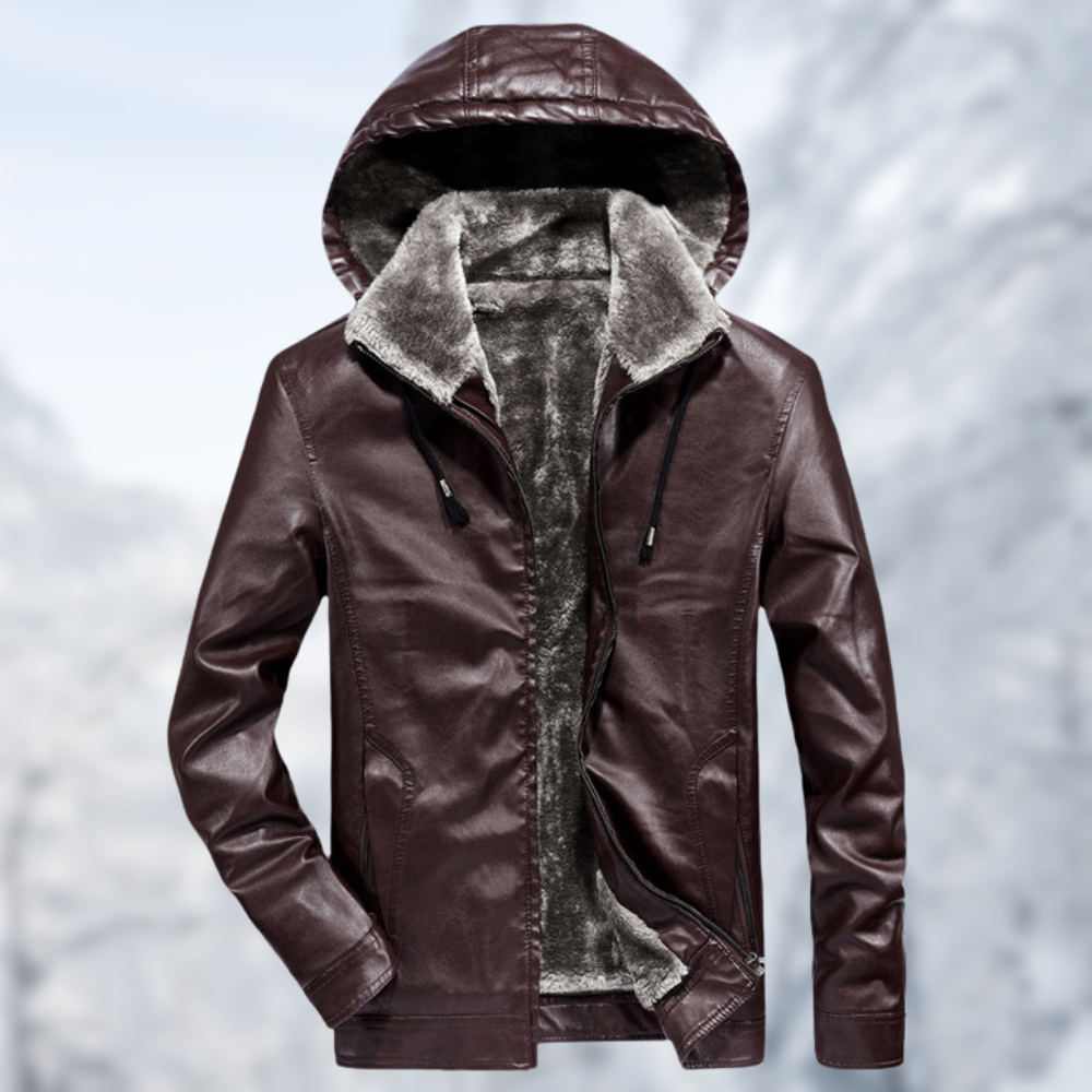 MARTIN - Die elegante und kuschelig warme Lederjacke