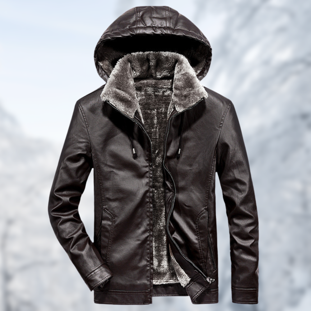 MARTIN - Die elegante und kuschelig warme Lederjacke