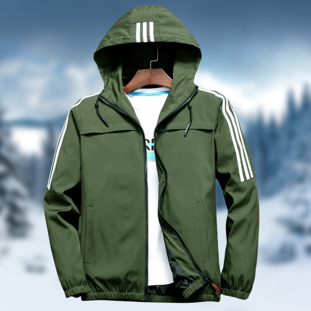 ERIC - Stylische Männerjacke mit Kapuze für den Herbst und Winter