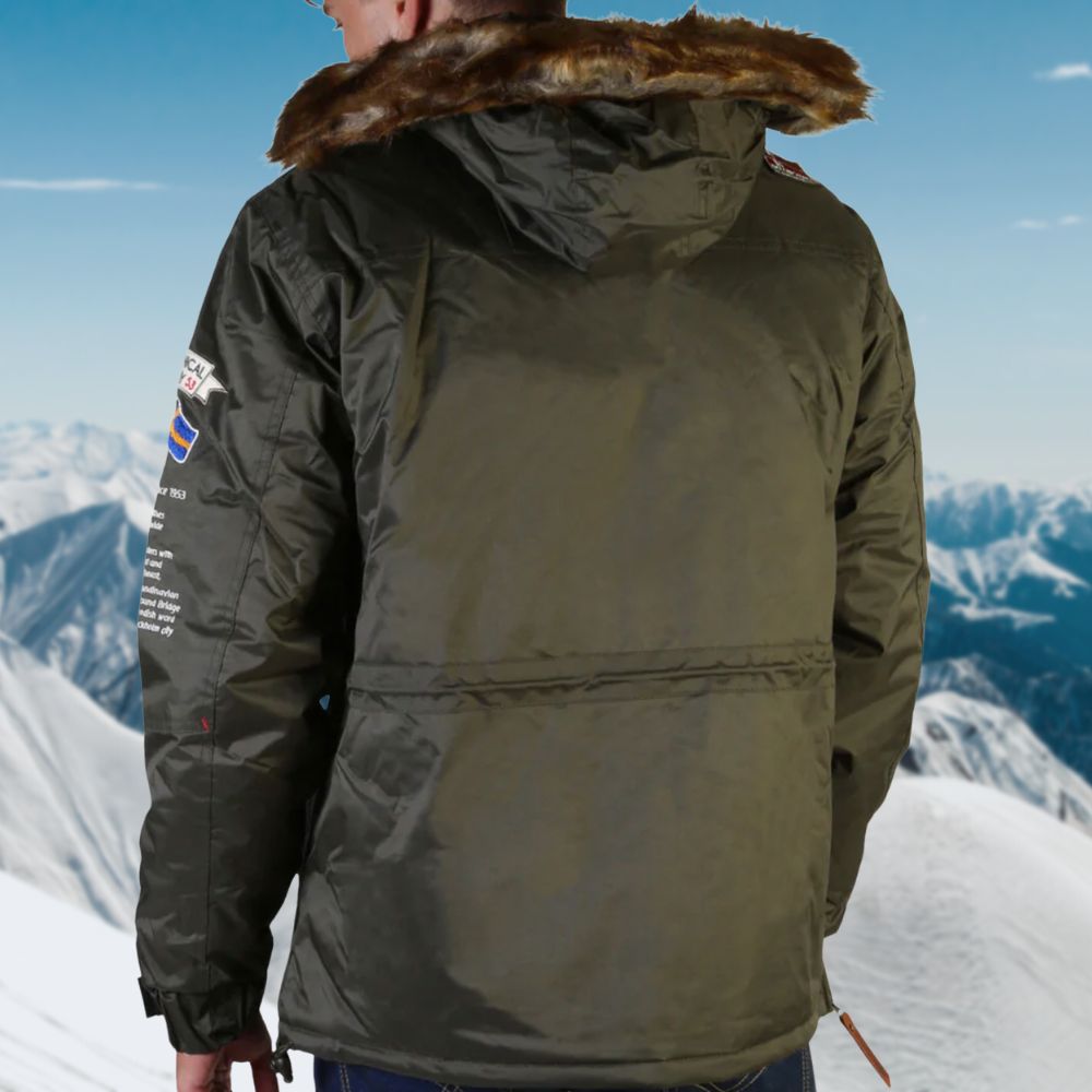 NORWAY II - Die stylische und kuschelig warme Winter Jacke