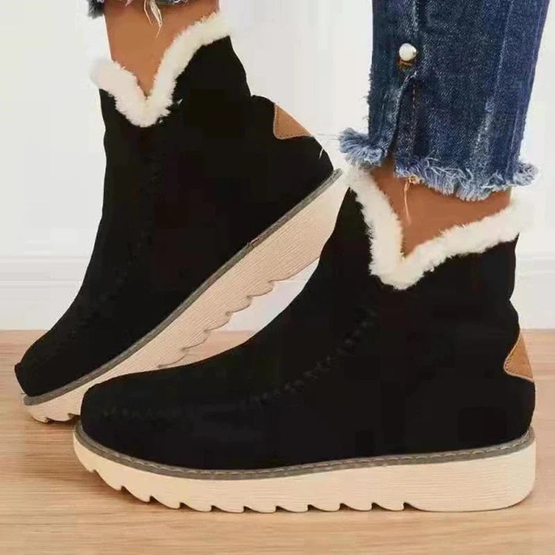 CARLA - Stylische und bequeme Lederboots mit warmem Innenfutter