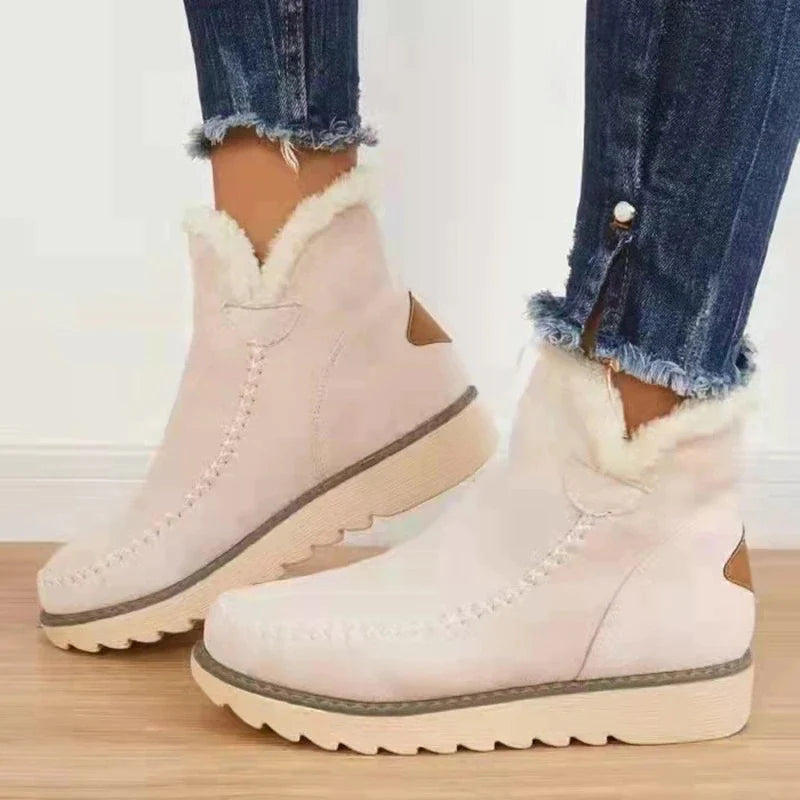 CARLA - Stylische und bequeme Lederboots mit warmem Innenfutter
