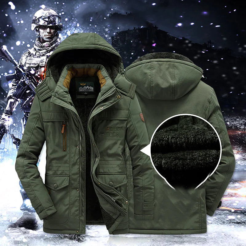 LARS - Fleece Outdoor Jacke