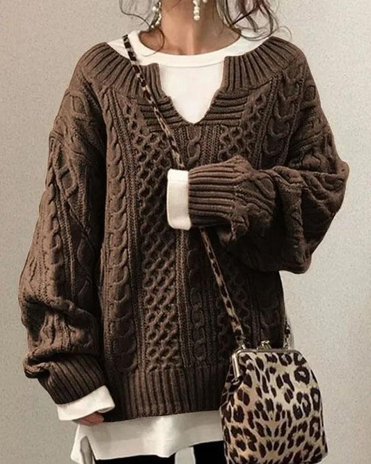 CLARAI - Der einzigartige und kuschelig warme Pullover
