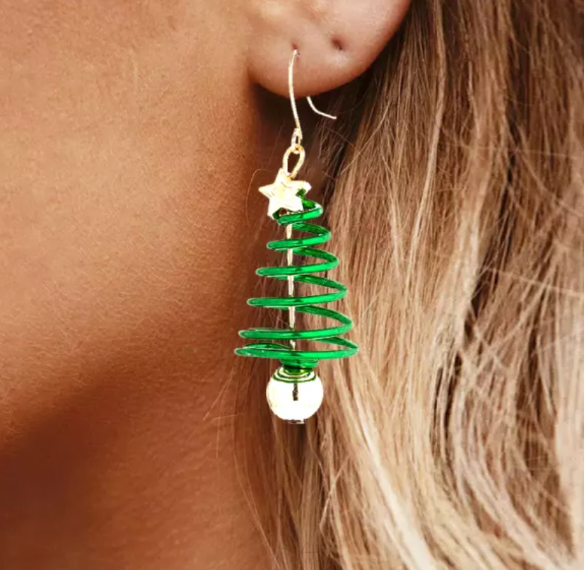 INA -  Super schöne und einzigartige Weihnachts-Ohrringe