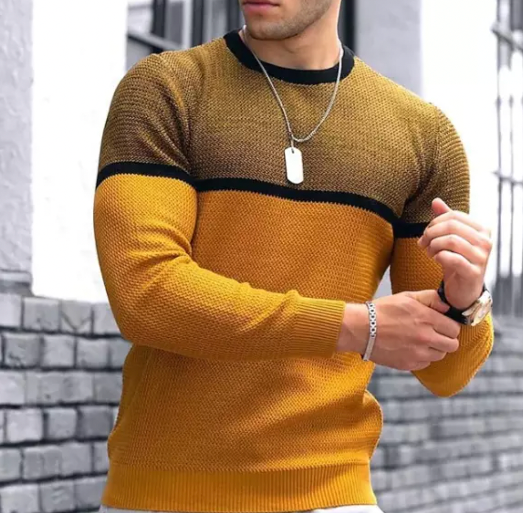 EDDY - Stylischer lässiger Sweater für Männer