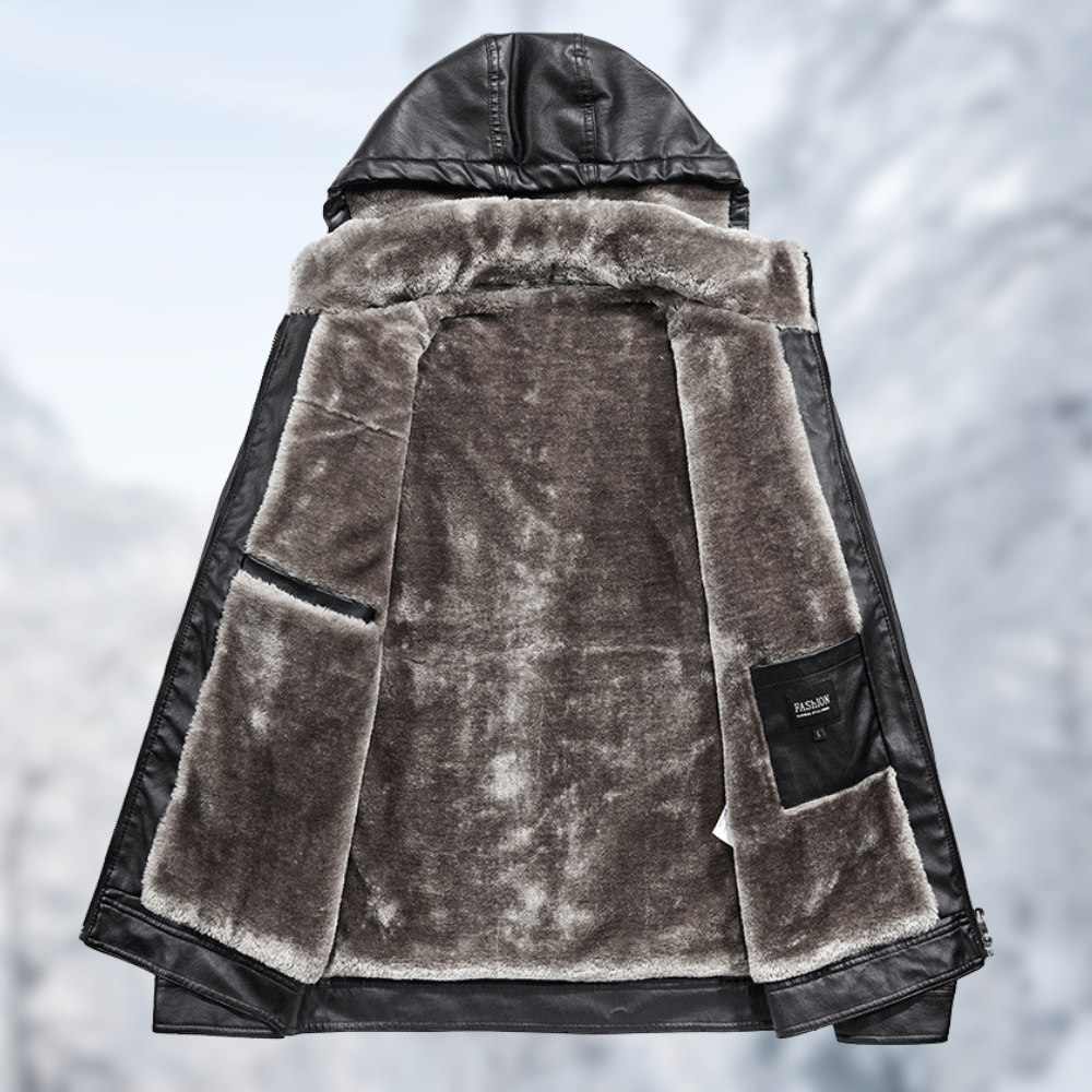 MARTIN - Die elegante und kuschelig warme Lederjacke